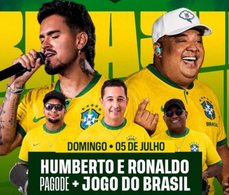 Brasil em campo, pagode e Humberto e Ronaldo no palco agitam a Expoagro neste domingo
